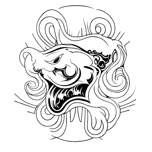 inimitable original  tattoo design idea