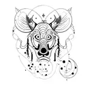 inimitable original  tattoo design idea