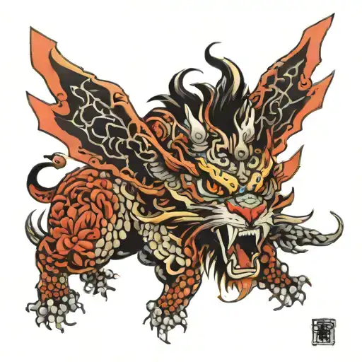 Fushiguro Toji tattoo design idea