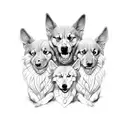 cerberus tattoo design idea