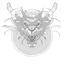 Brazilian jiu jitsu and kyokushin karate mix tattoo design idea