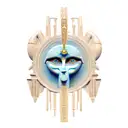 hieroglyph background soft+Thoth buste+Realistic+shading 3d tattoo design idea