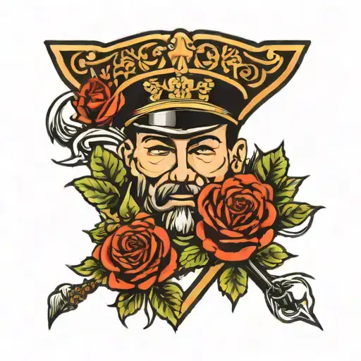 fatherhood symbol tattoo design idea