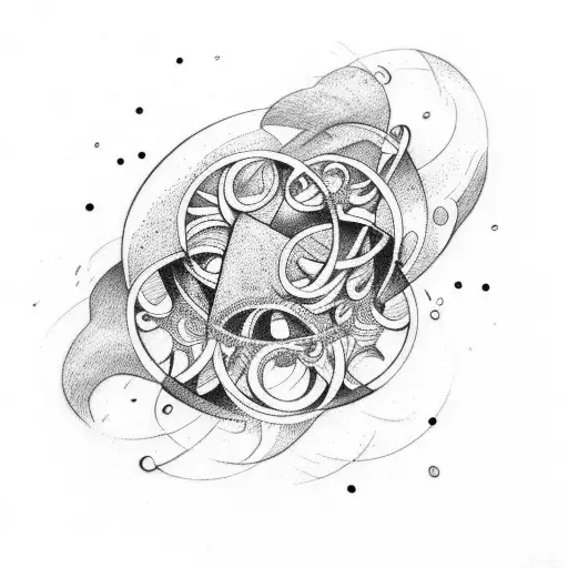 infinity tattoo design idea