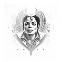 michael jackson tattoo design idea