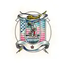 wakeboard tattoo design idea