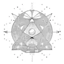 UFO  tattoo design idea