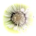 Dandelion tattoo design idea