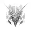 lorenor zorros swords tattoo design idea