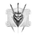 lorenor zorros swords tattoo design idea