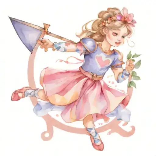 cheerleeding with child's name Olivia Smith in it with the armor tattoo design idea