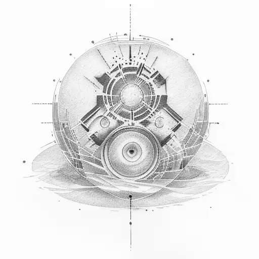 "Your Focus Determines Your Reality" tattoo design idea