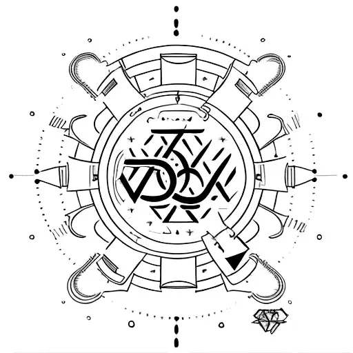 "Your Focus Determines Your Reality" tattoo design idea