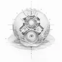 "Your Focus Determines Your Reality" tattoo design idea