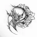 adonis  tattoo design idea