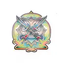 narsil sword tattoo design idea