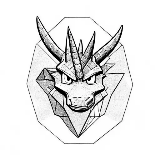 spyro tattoo design idea