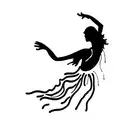 flamenco dancer tattoo design idea