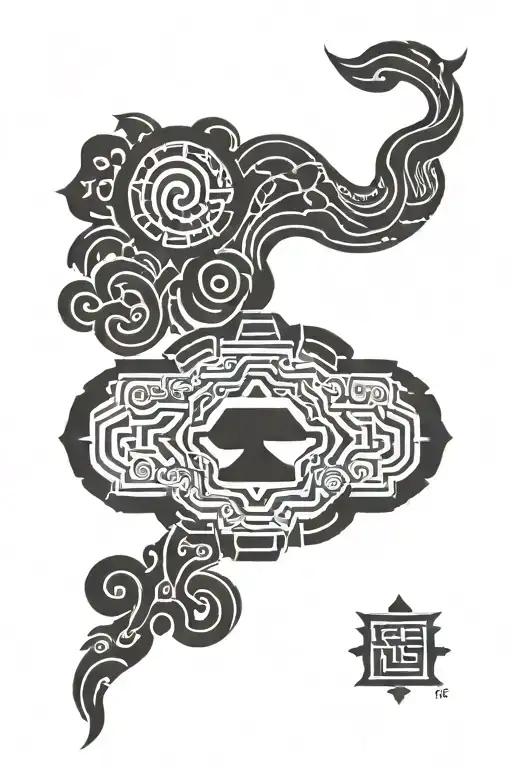 hmong tribal protect with a 35  tattoo design idea