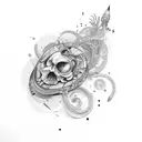 penny tattoo design idea