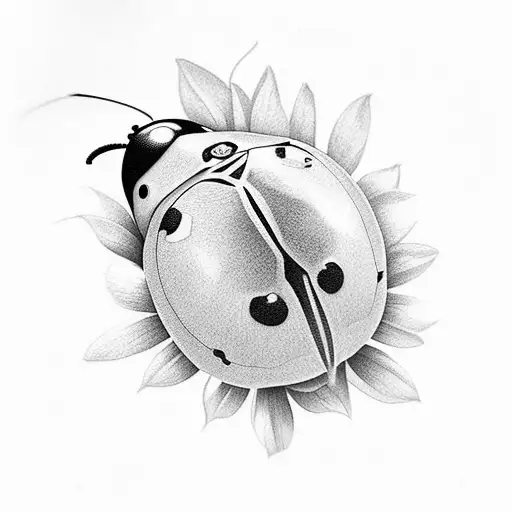  ladybird  tattoo design idea