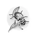  ladybird  tattoo design idea
