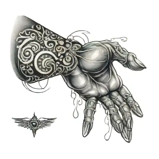 god hand tattoo tattoo design idea