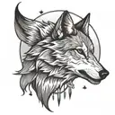 forearm band wolf howl japanese quote on band tattoo tattoo design idea