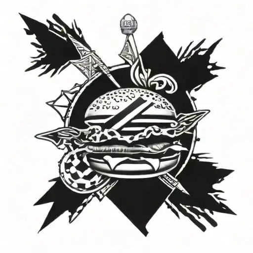 hamburger sv and 1887 tattoo design idea
