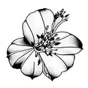 Azalea tattoo design idea