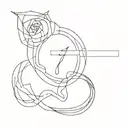 everything passes tattoo design idea