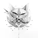 letter s k p tattoo design idea