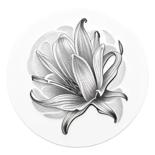 daughter named Lily  tattoo design idea