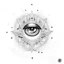 eye of ra tattoo design idea