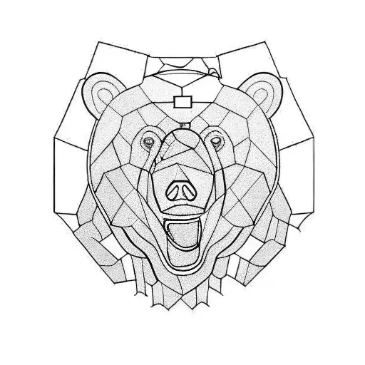  bear that is a paramedic tattoo design idea