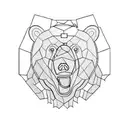  bear that is a paramedic tattoo design idea