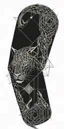 chimera tattoo design idea