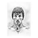 rocky balboa tattoo design idea