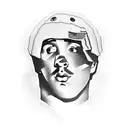 rocky balboa tattoo design idea