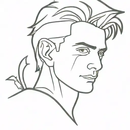spike buffy the vampire slayer tattoo design idea