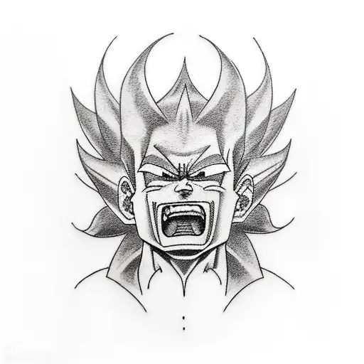 Gohan tattoo design idea
