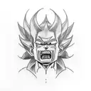 Gohan tattoo design idea