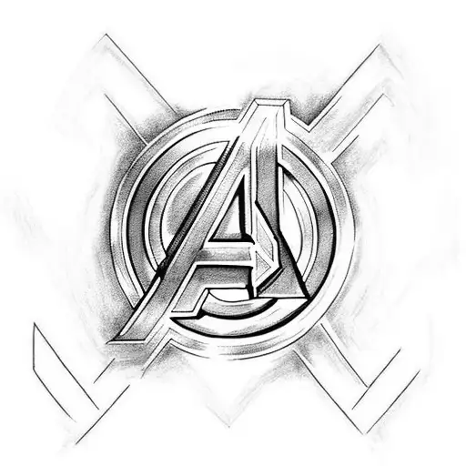 Get Avengers Sketch Logo Designer Diaries for Kids at Best Rates | Merch  Store
