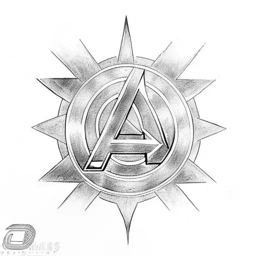 Avengers Drawing Black And White - Hydra Logo Transparent Transparent PNG -  1935x1935 - Free Download on NicePNG