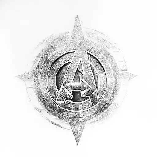 Avengers got a matching tattoo Figured out the last missing symbols  9GAG