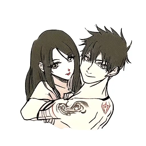 couple tattoo tattoo design idea