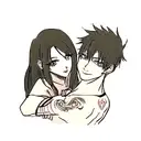 couple tattoo tattoo design idea