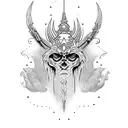 slavic gods tattoo design idea