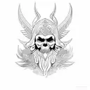 slavic gods tattoo design idea