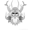 slavic gods tattoo design idea
